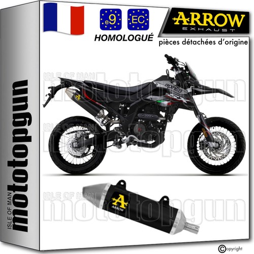 Arrow pot echappement - pot, approuve