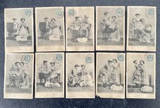 10 cartes postales anciennes