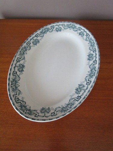 Grand plat ovale moulin - plat,