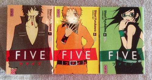 Mangas five volumes 3 - mangas,