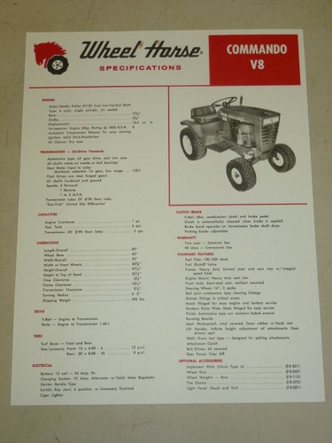 Wheel horse tractor - wheel,
