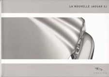Catalogue Brochure Jaguar XJ / XJR 2003 Belgique en français