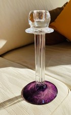 Bougeoir colonne Kosta Boda