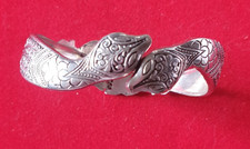 BRACELET METAL - SERPENT DOUBLE SIGNE S