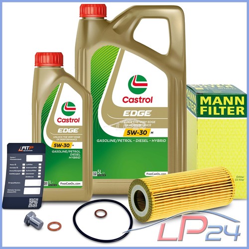 Mann filtre huile - mann, huile+6l