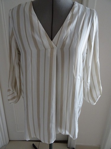 Blouse stradivarius blanche - blouse, à