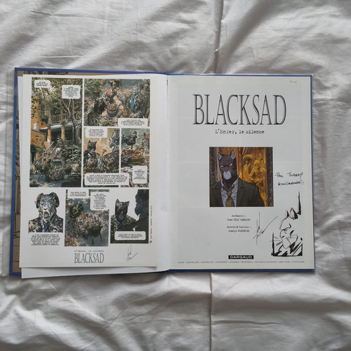 Blacksad enfer le - blacksad,