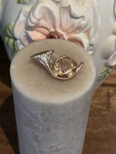 Broche Vintage En Métal doré