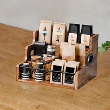 Casier à vin en bois sur pied