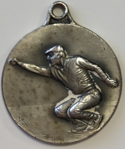 Médaille métal argenté