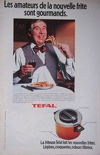 1977 PRESS AD - THE TEFAL FRYER LIGHT FRY - ADVERTISING