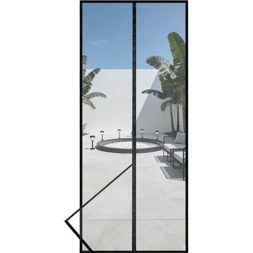 Moustiquaire porte aimants - porte,