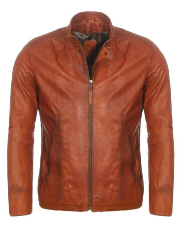 Veste cuir emiliano - veste, en