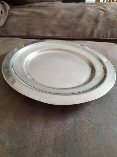 Plat service rond acier - plat, en
