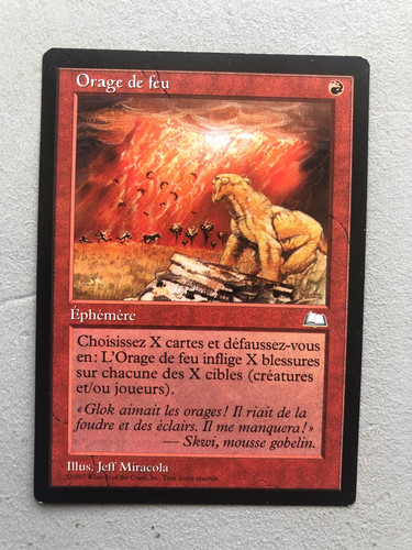Mtg carte magic weatherlight - carte,