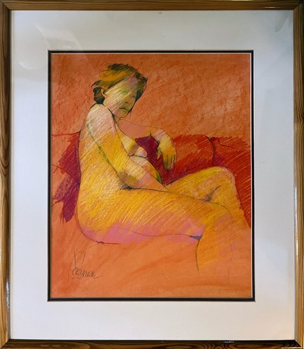Tableau pastel claude - tableau,