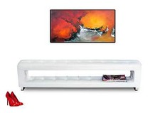 Étroit Korridor Banc en Cuir