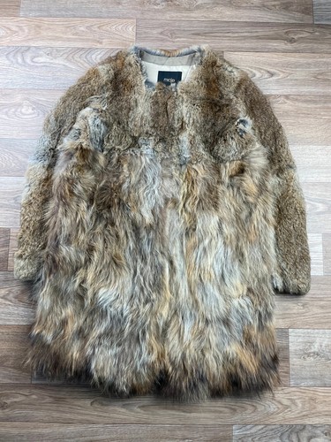 Manteau fourrure maje long - manteau,