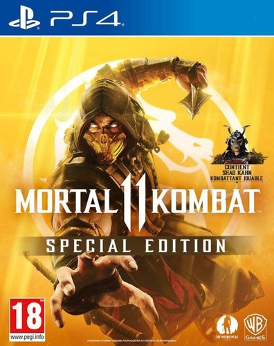 Jeu ps4 mortal kombat - jeu, 11