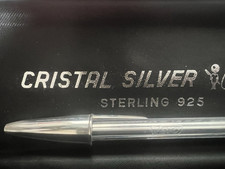 Stylo BIC Cristal Argent Cap