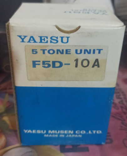 Yaesu f5d10a tons - yaesu, 5