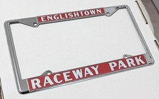 Raceway Park - Englishtown New Jersey  License Plate Frame - Dragstrip Gasser