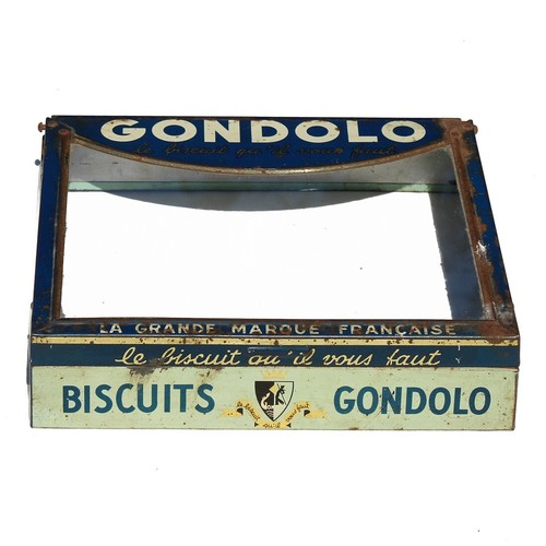 Ancien couvercle vitrine