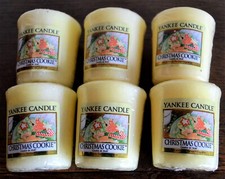 Yankee Candle VOTIVS, CHRISTMAS COOKIE, lot de 6 pièces, rare