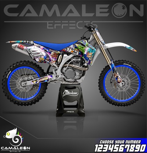 Graphics kit stickers yamaha - graphics,