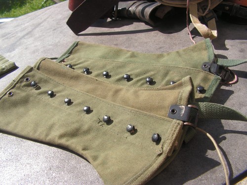 Paire guetres anglaises - ,