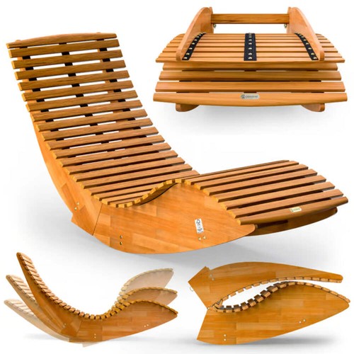 Chaise longue bascule - chaise, à