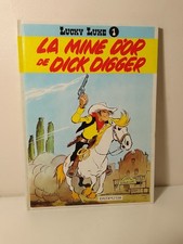 BD - Lucky Luke - Tome 1 - La Mine D'Or De Dick Digger - Dupuis - Morris