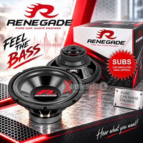 Renegade rxw124 subwoofer - subwoofer, 30