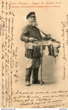 S11952 cpa Types of Russia - Mercier Ambulant