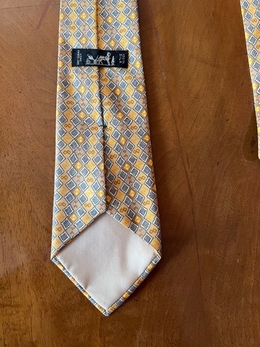 Cravate hermès soie - en,