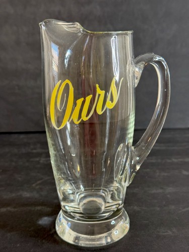 Vintage blown glass martini - blown,