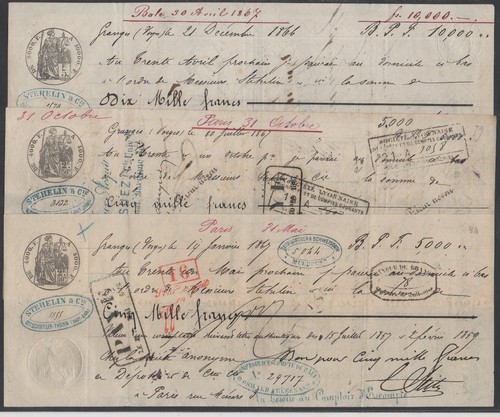 France 1866 fiscaux - -,