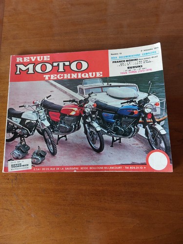 Revue moto technique - technique, no