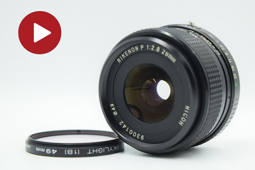 Objectif ricoh rikenon mm - objectif,