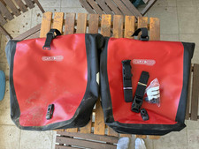 Ortlieb Back Roller 20L Waterproof Classic Pannier Bag Red/Black (Pair)