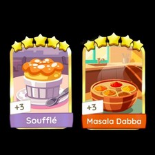 Masala dabba & souffle Golden Sticker go:-MONO_POLY Golden Blitz MOGO
