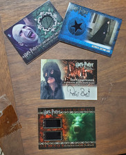 Harry Potter Autograph/Costume/Chase Card Collection-  Your Choice