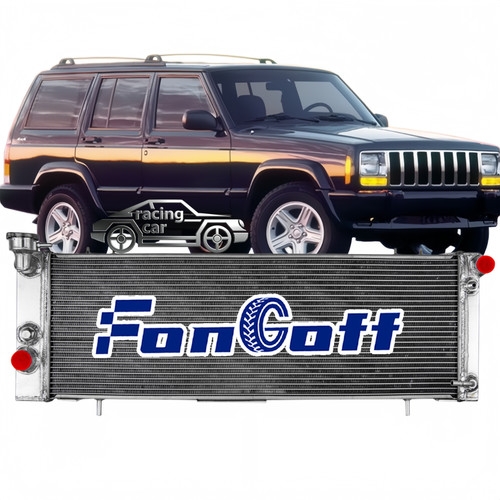Aluminium radiateur pour jeep - aluminium,