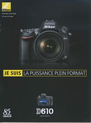 Nikon brochure pub d610 - nikon,