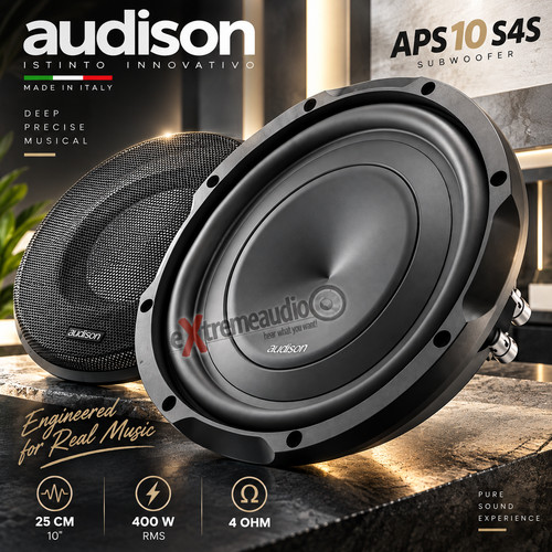 Audison aps s4s 25cm - 10,