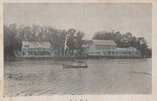 Alcyon Park NJ - VIEW OF AMUSEMENT PARK - Postcard near Glassboro