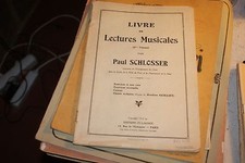 LIVRE DE LECTURE MUSICALE  PAR
