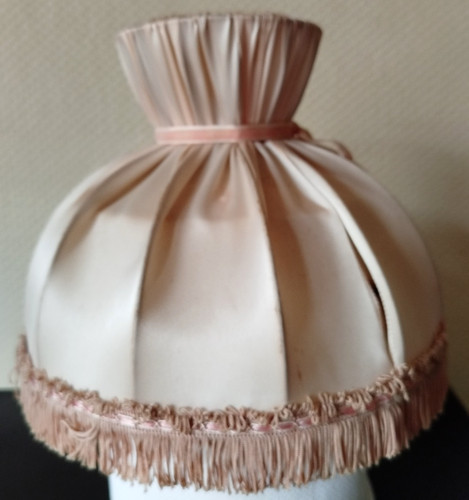Abat jour franges tissu - franges, en