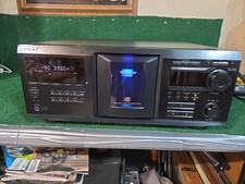 Sony CD Player CDP-CX450 400 CD Disc Changer No Remote (Tested)