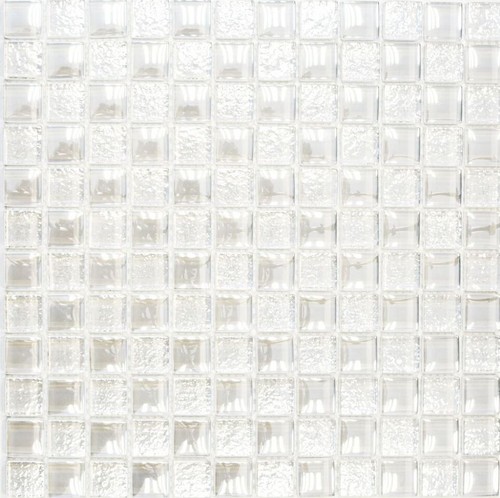 Mosaïque verre blanc - mosaïque,